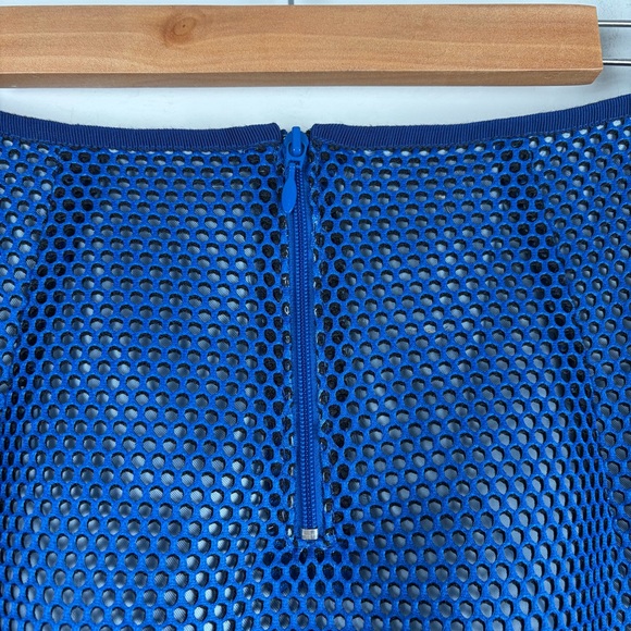 NWT Baum Und Pferdgarten Sakia Blue‎ Mesh Mini Skirt - Picture 3 of 8
